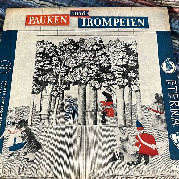 WAGNER-REGENY Pauken und Trompeten LUTZ SCHROEDER Piano Eterna 710001 10" GG2 - Picture 1 of 6